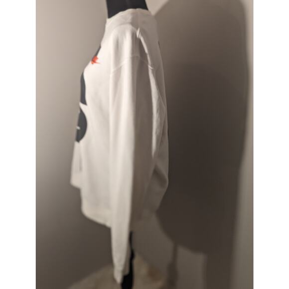 Nike Just Do It front back logo crewneck sweatshirt pullover SZ L - Picture 5 of 7